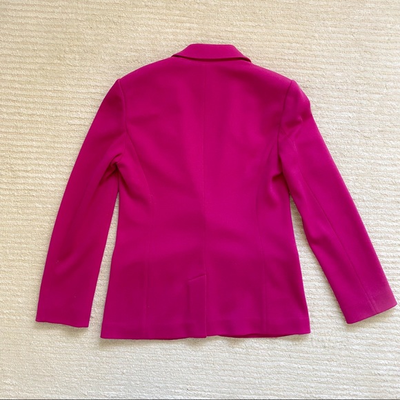 St. John Milano Wool Knit Jacket in orchid - Picture 14 of 16